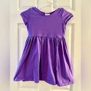 Hanna Andersson Vibrant Purple Kids Dress Size 6-7